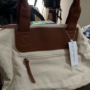 Canvas satchel